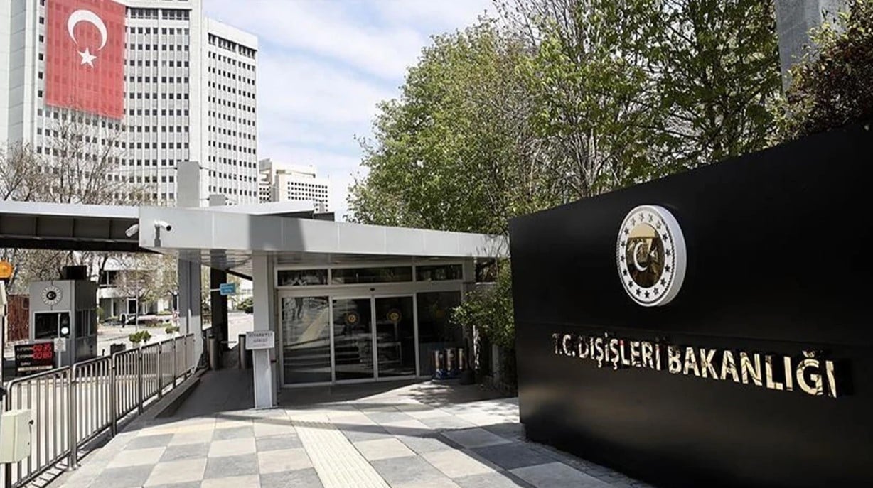Dışişleri Bakanlığından 