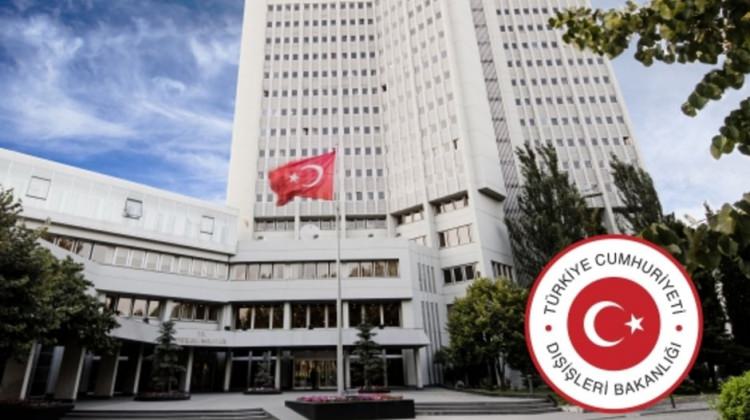 Dışişleri Bakanlığı'ndan Filistin açıklaması