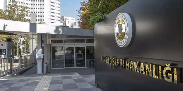 Dışişleri Bakanlığı'ndan Filistin açıklaması