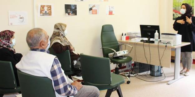 Diyabet Okulunda yüz yüze eğitim