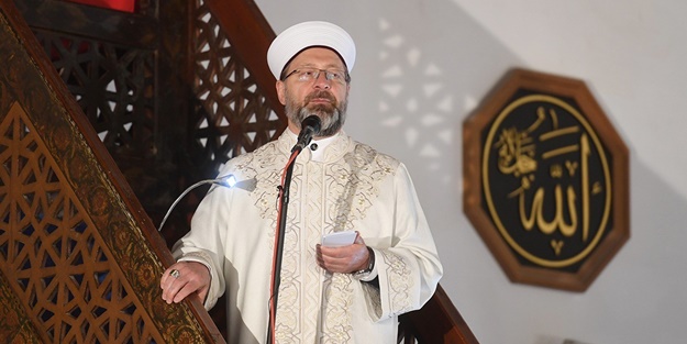 Diyanet İşleri Başkanı Erbaş'tan tepki: Asla kabul edilemez