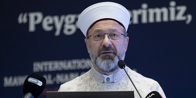 Diyanet İşleri Başkanı Ali Erbaş: Bu vazife bizim omuzlarımızda