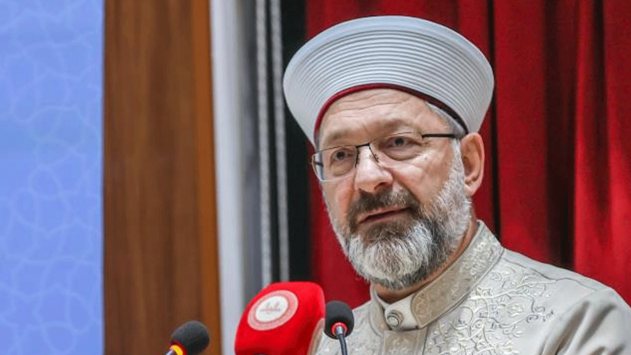 Diyanet İşleri Başkanı Ali Erbaş 'gencin süsünü' açıkladı