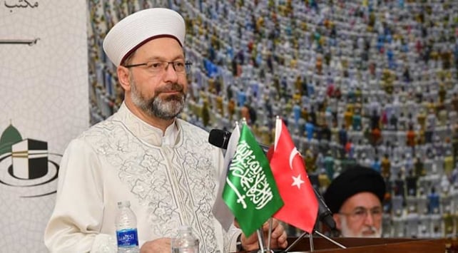 Diyanet İşleri Başkanı Ali Erbaş: Taşeron terör örgütlerle mücadele etmeliyiz