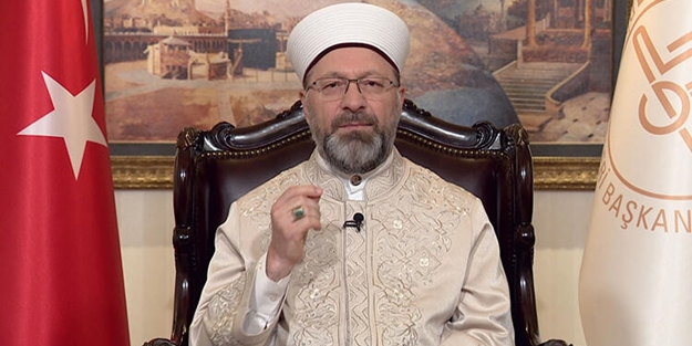 Diyanet İşleri Başkanı Ali Erbaş'tan Cuma mesajı