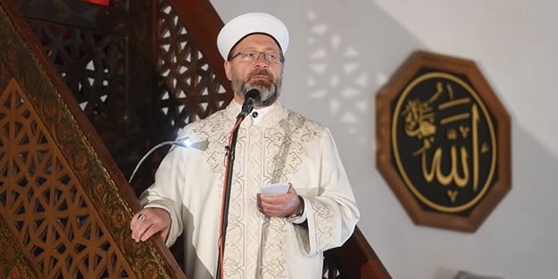 Diyanet İşleri Başkanı Ali Erbaş'tan FETÖ ikazı