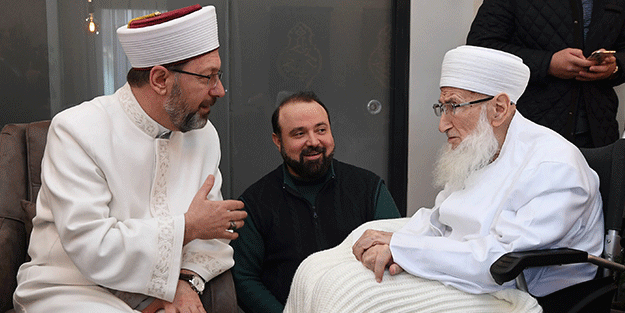 Ali Erbaş'tan Muhammed Ali es-Sabuni için taziye mesajı
