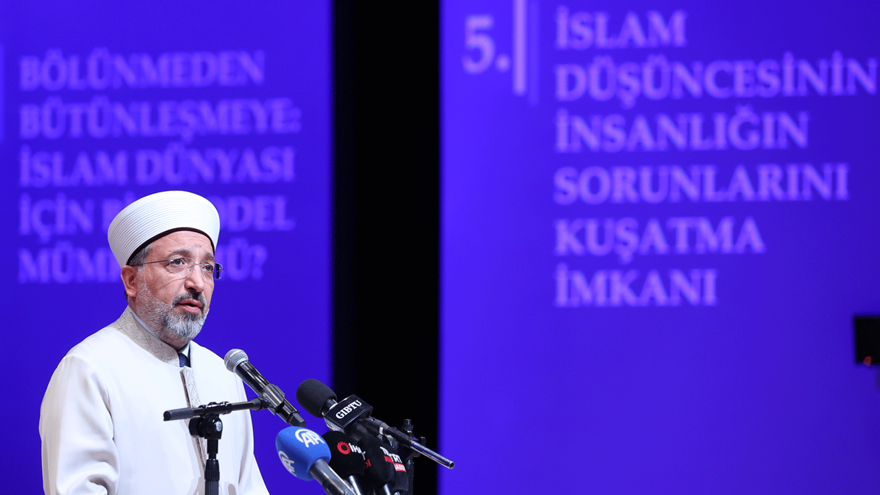 Diyanet İşleri Başkanı Arpaguş’tan İslam dünyasına: Ümmet birleşmeli, başka çıkış yolu yok!