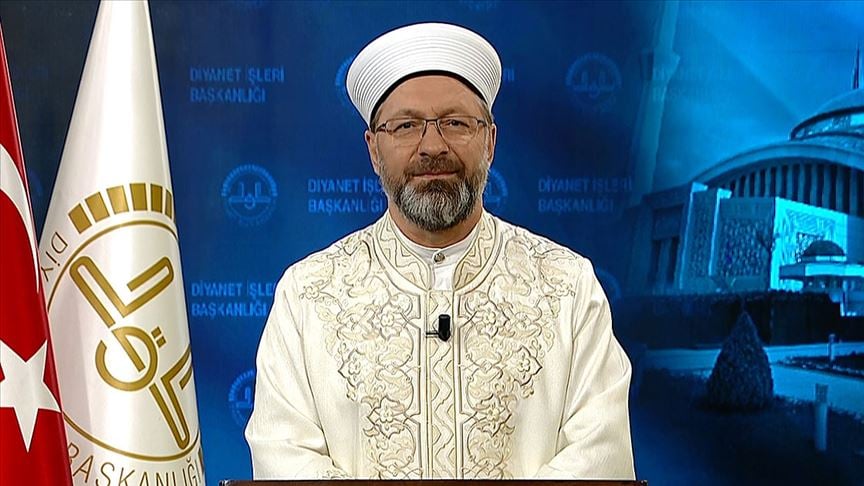 Diyanet İşleri Başkanı Erbaş: Bayramlar insanlara inanç ve medeniyet değerlerini hatırlatan ilahi bir armağan