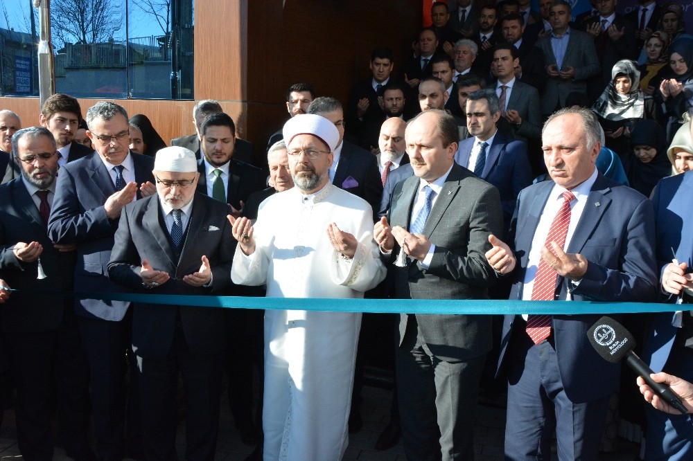 Diyanet İşleri Başkanı Erbaş Bursa’da yurt açtı 