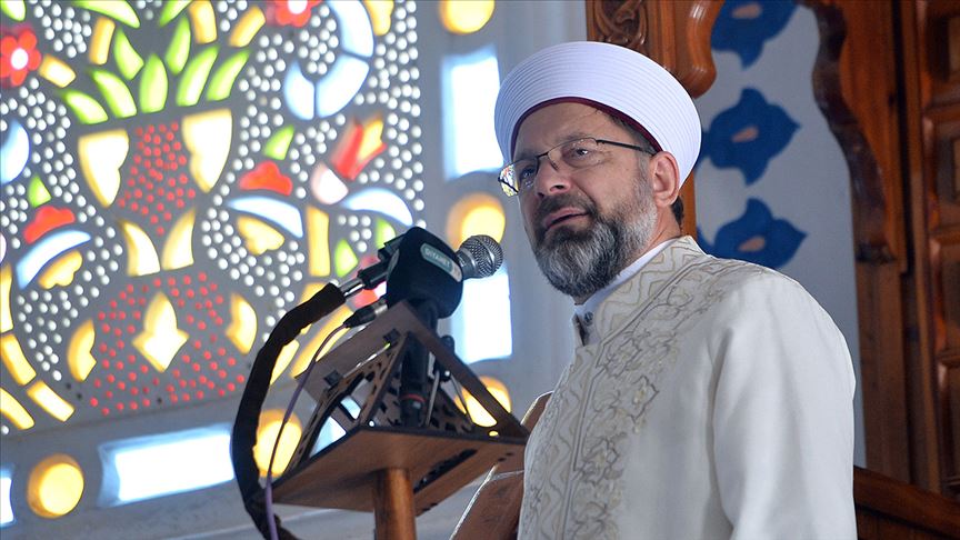 Diyanet İşleri Başkanı Erbaş: Hayatımızın her alanında tevazu sahibi olalım