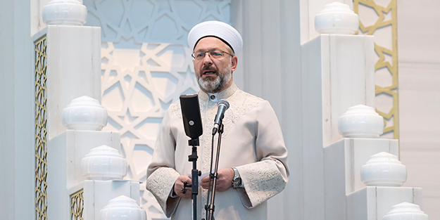 Diyanet İşleri Başkanı Erbaş haykırdı: 'Ey zalim, dokunma masumlara ve Mescid-i Aksa’ya'