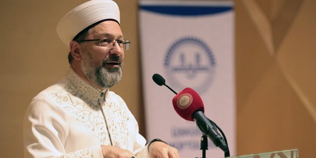 Diyanet İşleri Başkanı Erbaş: Hurafelerle toplumun zihni bozulmaya çalışılıyor!