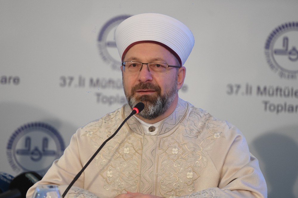 Diyanet İşleri Başkanı Erbaş: “İnsanlık dramına vicdan sahibi hiç kimsenin sessiz kalması düşünülemez” 