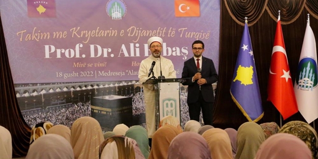 Diyanet İşleri Başkanı Erbaş Kosova’da