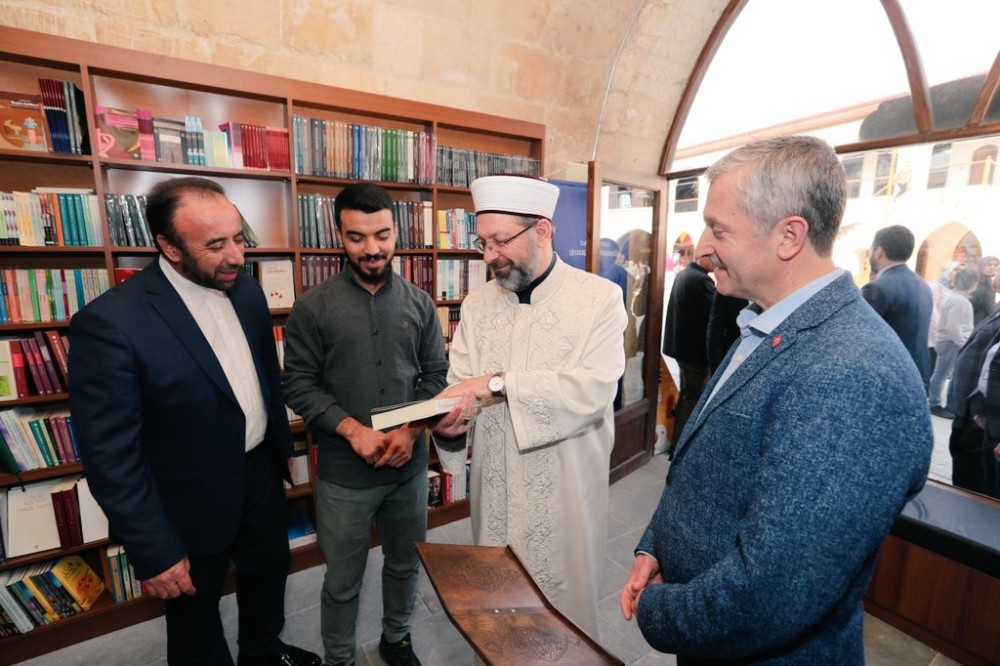 Diyanet İşleri Başkanı Erbaş, Mecidiye Han’ı ziyaret etti 