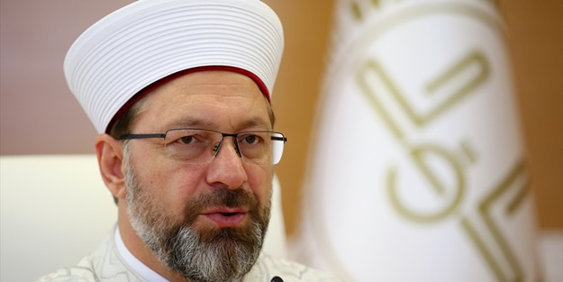 Diyanet İşleri Başkanı Erbaş: Müslümanlar zekatlarını kalıcı konutlar için afetzedelere verebilirler