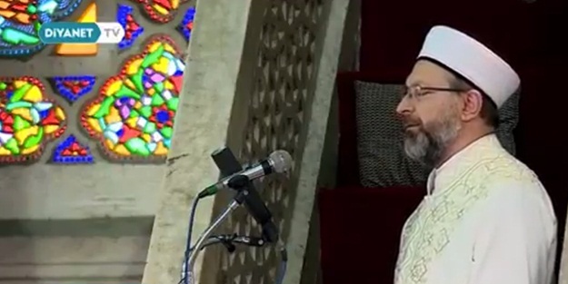 Diyanet İşleri Başkanı Erbaş'tan Ayasofya mesajı