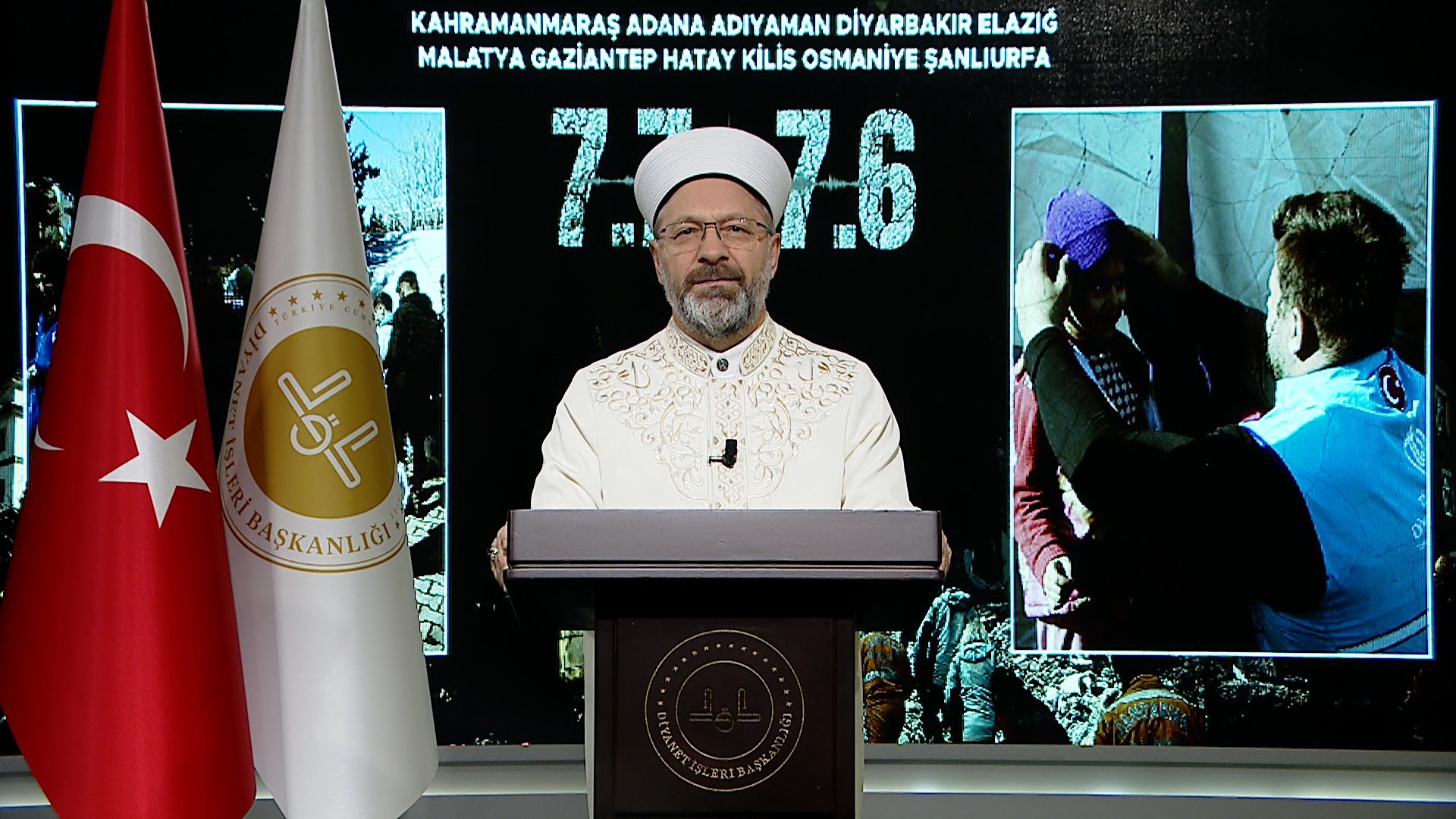 Diyanet İşleri Başkanı Erbaş’tan Berat Gecesi Mesajı