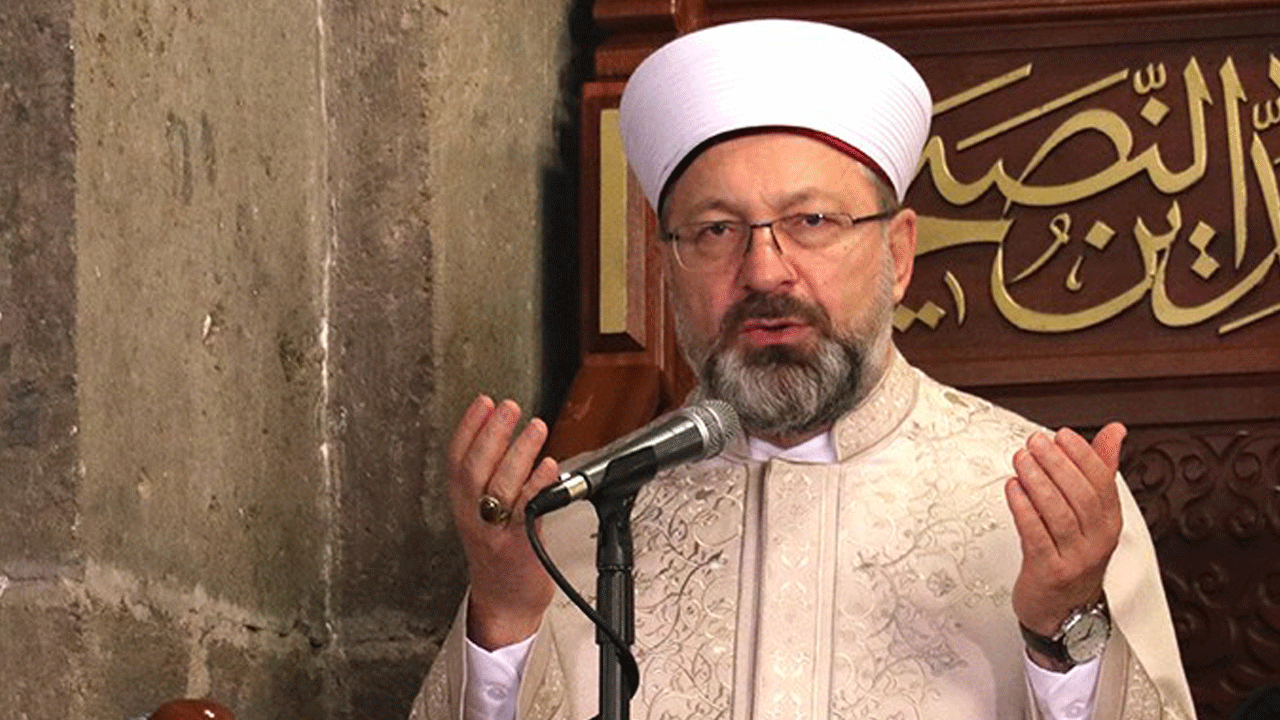 Diyanet İşleri Başkanı Erbaş'tan deprem duası
