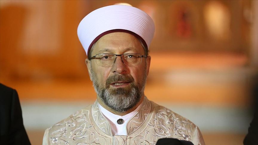 Diyanet İşleri Başkanı Erbaş'tan kadınlar günü mesajı