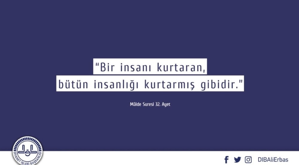 Diyanet İşleri Başkanı Erbaş’tan sağlık çalışanlarına destek mesajı 