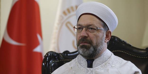 Diyanet İşleri Başkanı Erbaş'tan tepki: Şiddetle kınıyorum