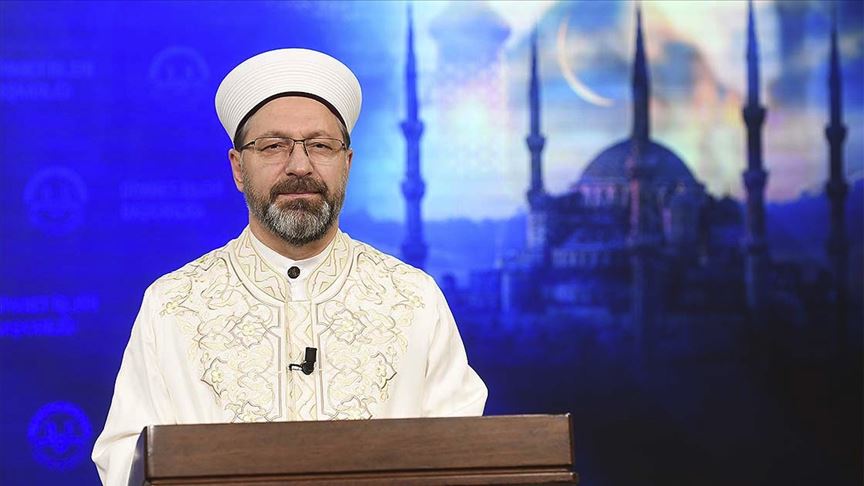 Diyanet İşleri Başkanı Erbaş'tan teravih namazlarına ilişkin açıklama
