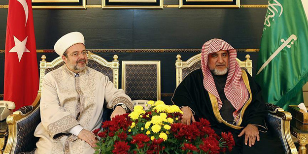 Görmez Suudi Arabistan'da