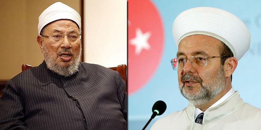 Diyanet İşleri Başkanı Görmez'den Karadavi'ye destek