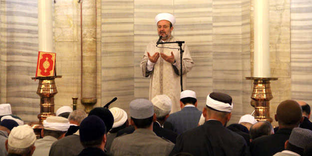 Görmez ile Selimiye'de sabah namazı