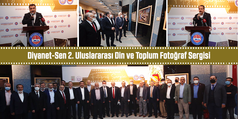 Diyanet-Sen 2’nci Uluslararası Din ve Toplum Fotoğraf Yarışma Sergisi Malatya’da