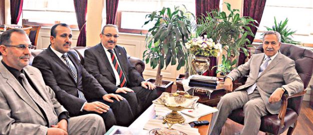 Diyanet-Sen’den Arınç’a ziyaret