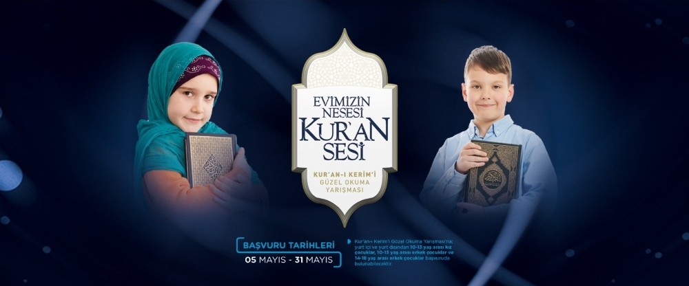 Diyanet’ten çocuklar için “Kur’an-ı Kerim’i Güzel Okuma Yarışması” 