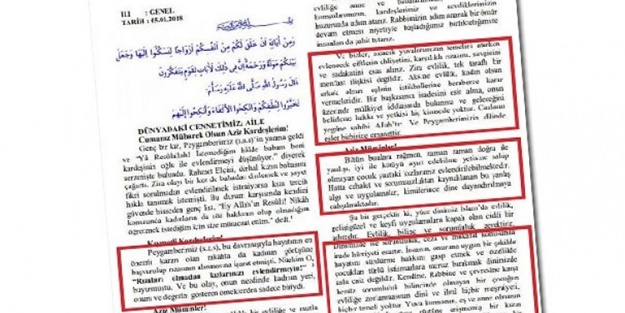 Diyanet'ten dikkat çeken Cuma Hutbesi