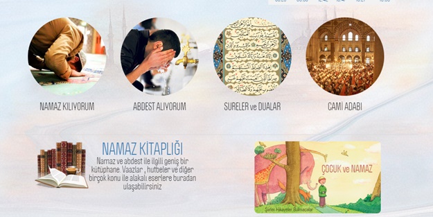 Diyanetten online namaz portalı