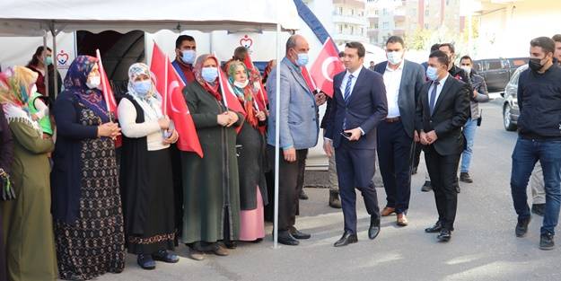 Diyarbakır annelerine destek ziyareti!