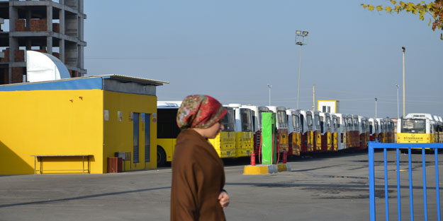 Protesto: Şoförler yolcuları ücretsiz taşıdı