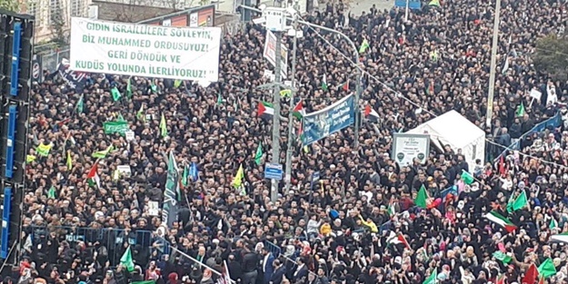 Diyarbakır Kudüs için kıyama kalktı