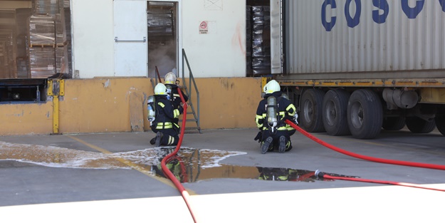 Diyarbakır OSB'de tatbikat