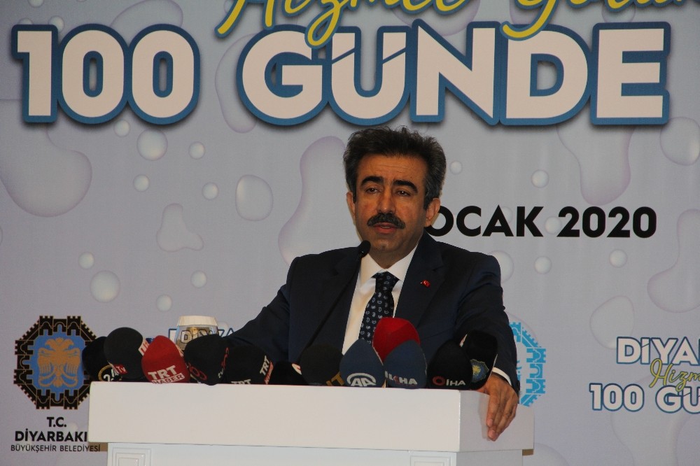 Diyarbakır’a hizmet yolunda 100 günde DİSKİ 