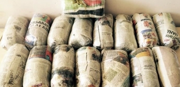 16 kilo esrar yakalandı