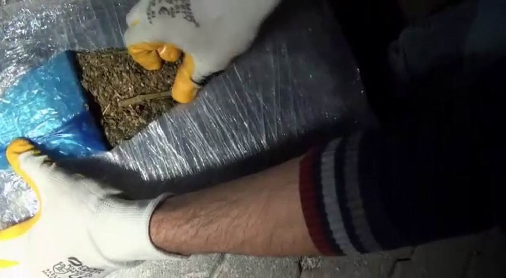 Diyarbakır’da 358 kilo esrar ele geçirildi 