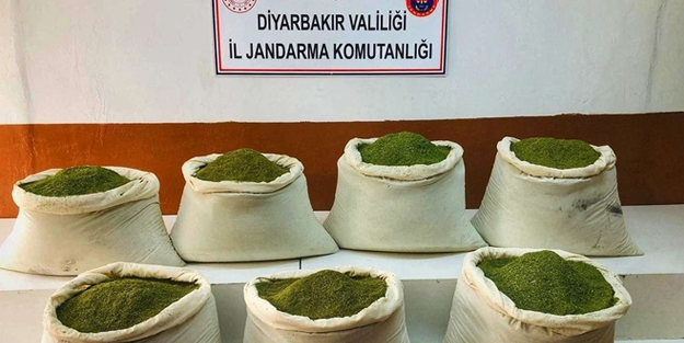 Diyarbakır'da 47 ton esrar ele geçirildi