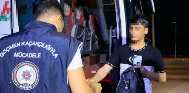 Diyarbakır'da 500 kaçak göçmen yakalandı