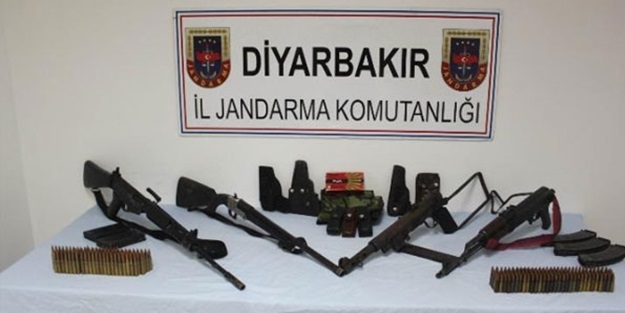 Diyarbakır'da 6 ayda cephanelik yakalandı
