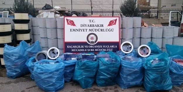 Diyarbakır Emniyeti'nden açıklama: Tam 91 bin 990 adet...