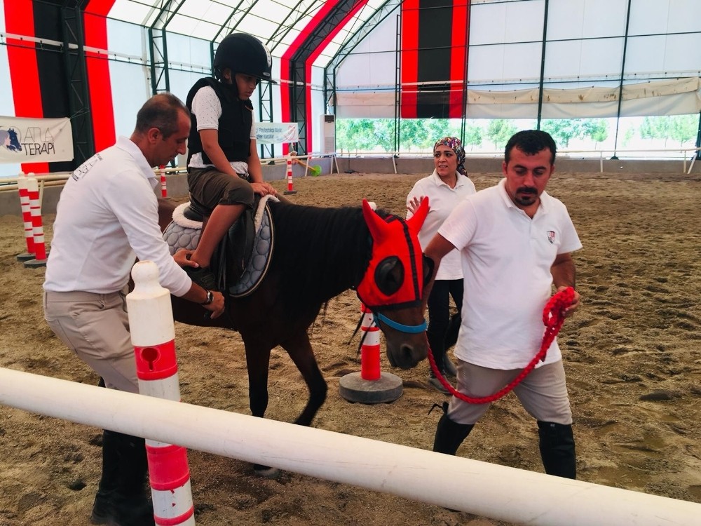 Diyarbakır’da atlı terapi hizmeti devam ediyor 