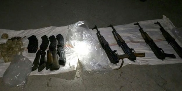 Diyarbakır’da çok sayıda mühimmat ele geçirdi