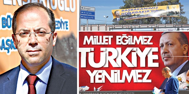 Diyarbakır’da Erdoğan hazırlığı